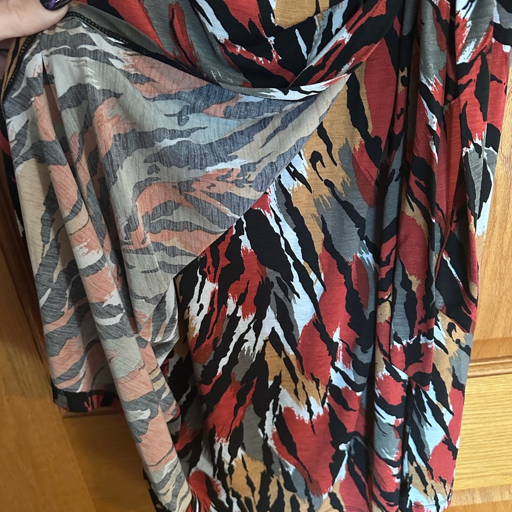 Anne Klein Wrap Dress - Picture 4 of 9
